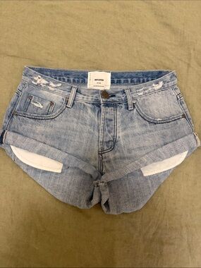 One Teaspoon low rise denim shorts